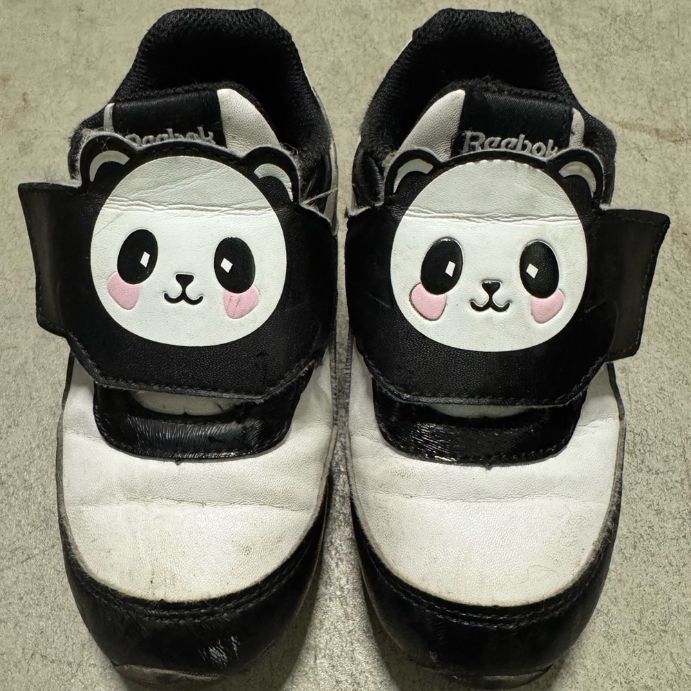 Reebok Royal Classic Jog 2 Panda Sneakers, Black & White, Toddler 9